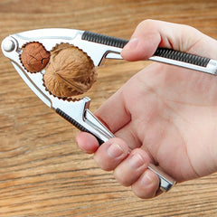 Popular Effective Alloy Nutcrackers Clamp Walnut/Hazelnut/Chestnut/Almond Nut Pliers Useful Kitchen Shellers For Home Restaurant