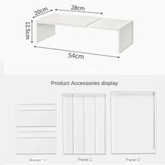 Kitchen Cupboard Organizer Retractable Cabinet Shelf Seasoning Bottle Spice Rack Dish Shelf Kitchen Accessories Storage Rack