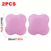 2Pcs Tpe Yoga Kneeling Mats Thickened Anti Slip Yoga Kneeling Protective Pad Sport Fitness Elbow Knee Mat Knee Soft Flat Support