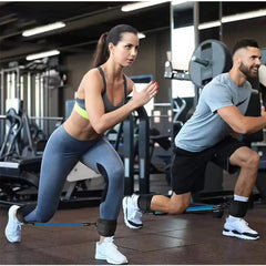 Ankle Stretch Bands Fitness Strength Ankle Resistance Bands for Flexibility Set for Yoga Hip Leg Strength Trainer