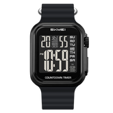 SKMEI 2269 Sport Digital Watch For Man Fashion Luxury Countdown Clock Waterproof Stopwatch 2Time Top Brand Electronic Wristwatch