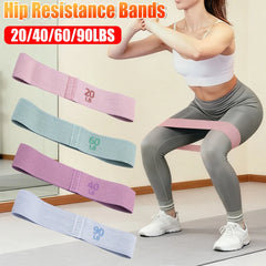 Resistance Bands for Legs and Butt Hip Glute Thigh Booty Bands Elastic Workout Bands Fitness Strips Loops Yoga Gym Equipment