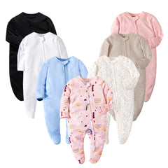 Four Seasons Newborn Baby Rompers Jumpsuit suit Baby Clothes for Girls Long Sleeve Jumpsuit overalls Baby Clothing Baby Romper