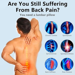 Lumbar Cervical Traction Massage Pillow Relaxation Back Yoga Spine Correction Hump Back Exercise Fitness Stretching Equipments