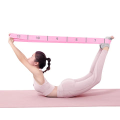 Yoga Elastic Band Female Open Shoulder Back Stretch Belt Fitness Resistance Band Exercise Tension belt Rehabilitation Training