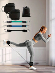 Ankle Stretch Bands Fitness Strength Ankle Resistance Bands for Flexibility Set for Yoga Hip Leg Strength Trainer