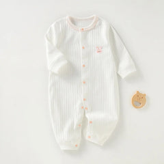 Baby Clothes Jumpsuit Spring Autumn Boy Newborn Long-sleeved Crawling Clothes Infant Baby Pajamas Pure Cotton Baby Clothes