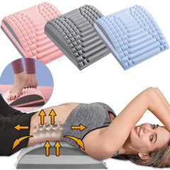 Lumbar Cervical Traction Massage Pillow Relaxation Back Yoga Spine Correction Hump Back Exercise Fitness Stretching Equipments