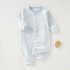 Baby Clothes Jumpsuit Spring Autumn Boy Newborn Long-sleeved Crawling Clothes Infant Baby Pajamas Pure Cotton Baby Clothes