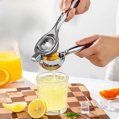 Stainless Steel Manual Juicer Processor Lemon Squeezer Orange Fruit Household Lemon Clip Fruit Pressing Kitchen Accessories
