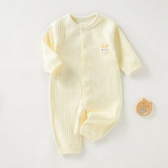 Baby Clothes Jumpsuit Spring Autumn Boy Newborn Long-sleeved Crawling Clothes Infant Baby Pajamas Pure Cotton Baby Clothes