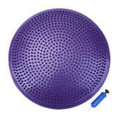 Balance Board with Pump Thick Yoga Fitness Inflatable Seat Pad Foot Massage Pain Relief Wiggle Cushion Sensory Balance Disc