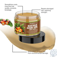 Anti-loss Hair Oil Organic Batana Oil Natural Treatment For Scaple,strengthen Hair Roots Fluffy Moisturizing For Hair Care Serum