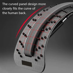 Back Stretcher Multi-Level Adjustable Massager Waist Neck Fitness Lumbar Cervical Spine Support Massager Corrects Waist