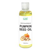 GZE Pumpkin Seed Carrier Oil Organic Pure Natural Cold Pressed Unrefined Oil for Skin, Hair, Body