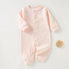 Baby Clothes Jumpsuit Spring Autumn Boy Newborn Long-sleeved Crawling Clothes Infant Baby Pajamas Pure Cotton Baby Clothes