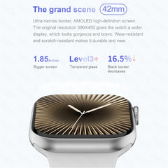 New For IOS DT Watch X Mini Smart Watch Men Women NFC 1.85-inch TWS Earphones Electronic Album Recorder Video Player Smart Watch