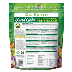 Organic Natural All Purpose Plant Food 2-2-2 Fertilizer Quick Release Nutrients 3 lb Weather Resistant Multi Mineral