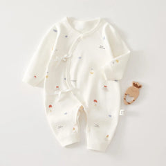AYNIGIELL High-Quality Newborn Baby Jumpsuit Four Season Cute Children's Jumpsuit 0-6M Cute Baby Girl Male Baby Clothing