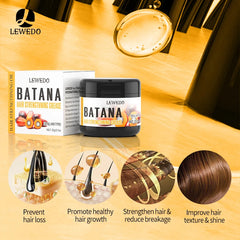 Hair Butter Cream Organic Batana Solid Oil Hair Growth Butter Hair Mask 100% Natural Moisturize Repair Increase Hair Thickness