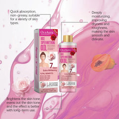 Body Whitening Oil 100ml Natural Organic Relaxing Muscle Hydrating SPA Aromatherapy Skin Brightening Smoothing Body Massage Oil