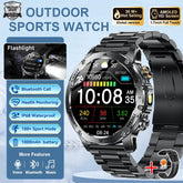 NEW T-REX3 ULTRA 1000mAh Battery Smart Watches 5ATM Waterproof Tactics 100+Sports Flashlight Heart Rate Smart Watch 2025 For Man