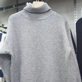 Fluffy Mohair Off Shoulder Cropped Sweater Oversize Slouchy Long Sleeve 2025 Autumn Cozy Women Knit Top Trendy Sweet Lady Jumper