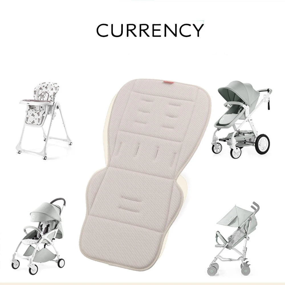 Breathable Stroller Accessories Universal Mattress In A Stroller Baby Pram Liner Seat Cushion Accessories Four Seasons Soft Pad