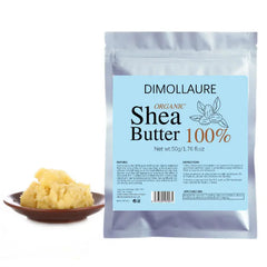 Dimollaure 100g Natural Organic Unrefined Shea Butter Oil Raw plant Essential Oil Nourishing Skin Care Body Oil Cosmetics Raw