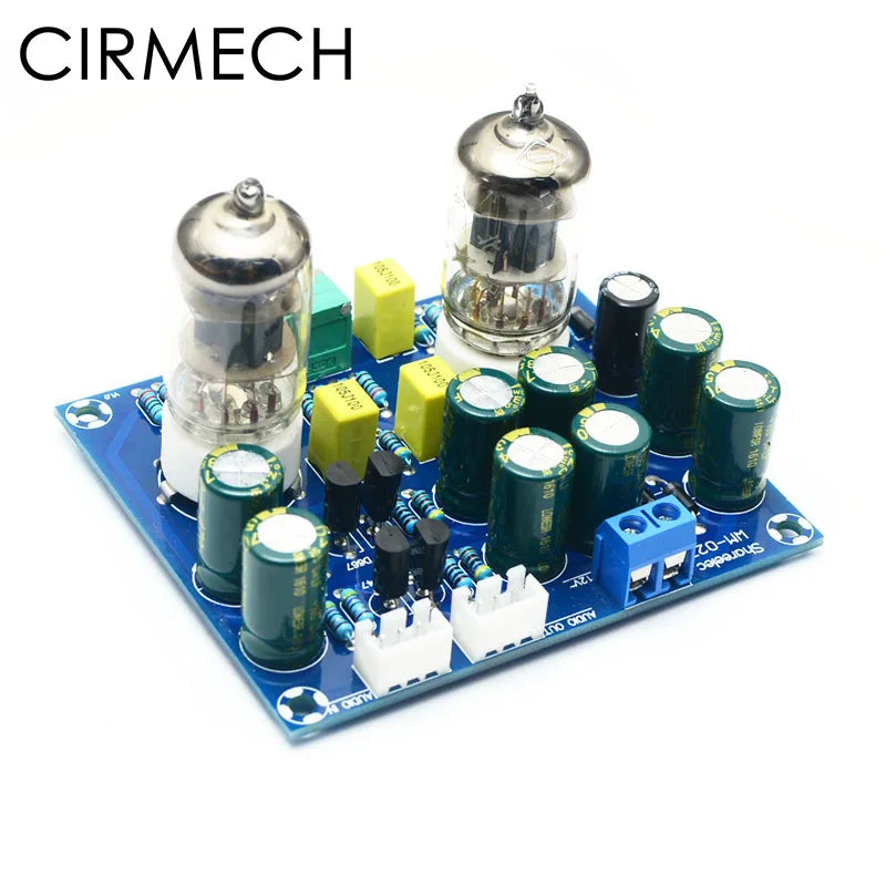 CIRMECH HIFI vacuum tube Preamplifier board electronic valve amplifier ac12v diy kit and finished product