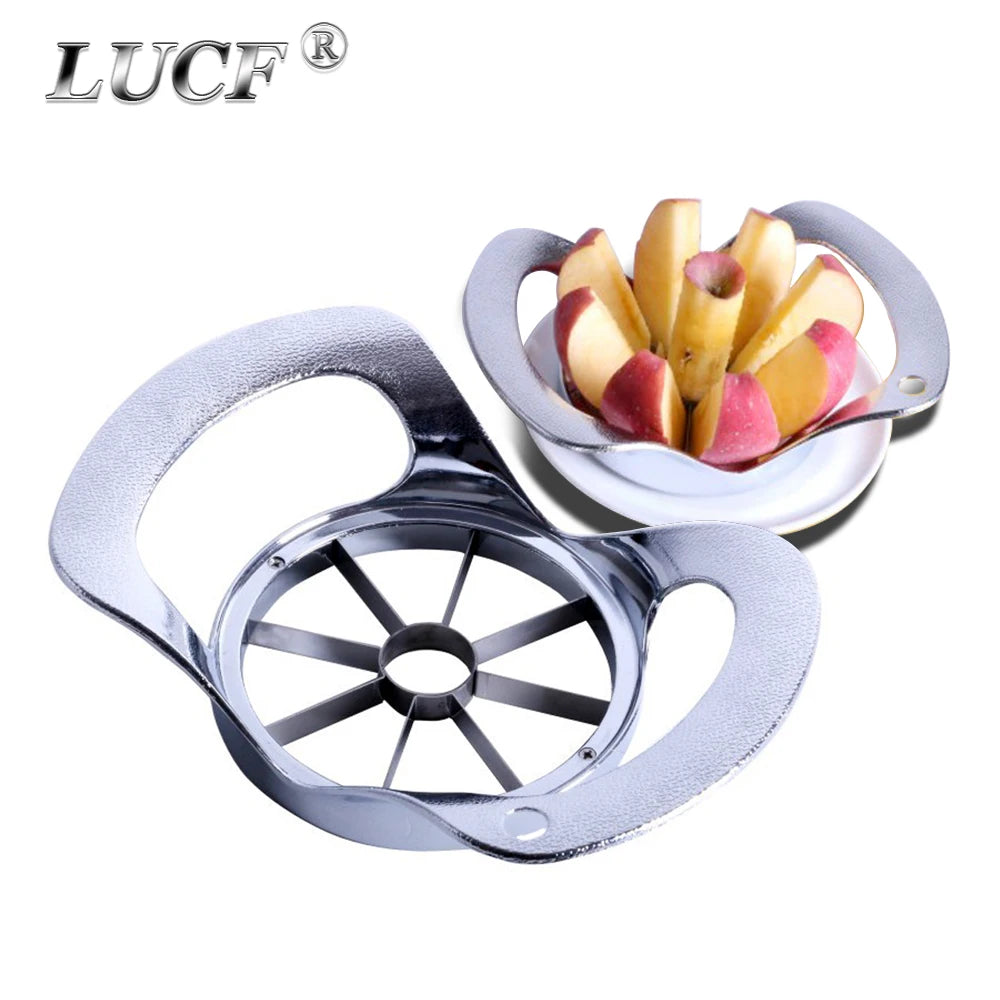 Hot Sale Useful Big Apple Cutter Zinc Alloy Anti-slipping handle Fruit Slicer Corer Pear Melon Divider Kitchen Tool for Home