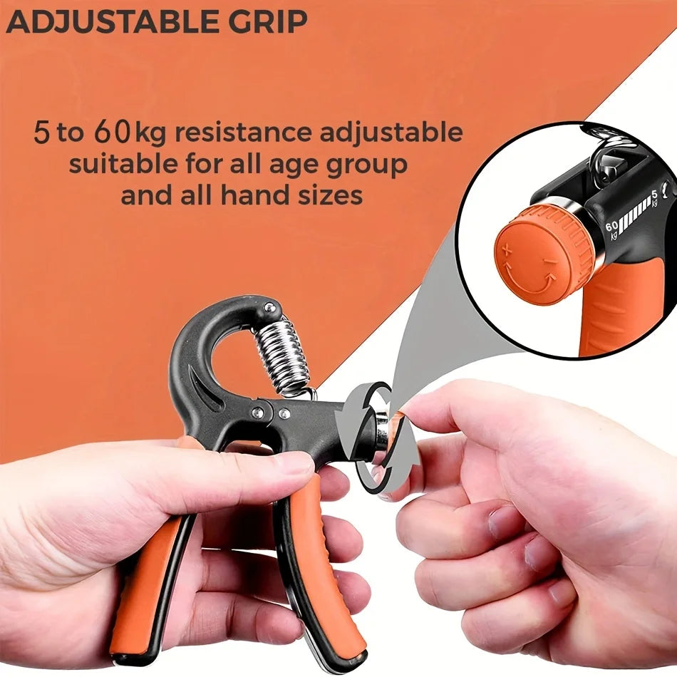 10-40 Kg Adjustable Heavy Grips Hand Gripper Gym Power Fitness Hand Exerciser Grip