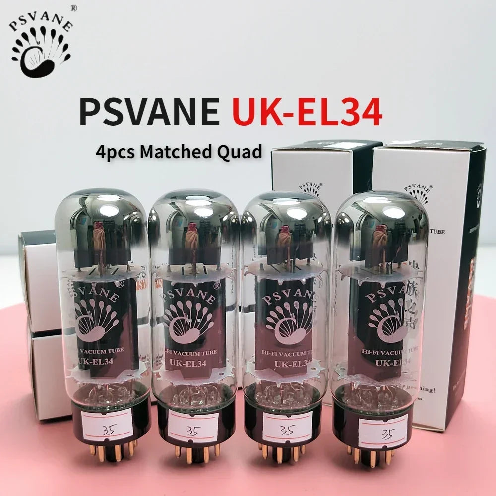 PSVANE UK-EL34 UKEL34 Vacuum Tube Upgrade EL34 EL34C 6CA7 6P3P 6L6 HIFI Audio Valve Electronic Tube Amplifier Kit DIY