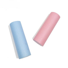 High Density EVA Yoga Foam Roller 18in 30cm Pilates Exercise Muscle Massage Back Pain Relief Home Gym Fitness Foam Roller
