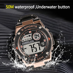 UTHAI CE15 Leisure fashion electronics watch waterproof sports multifunctional Man watch night light clock gift watches for man