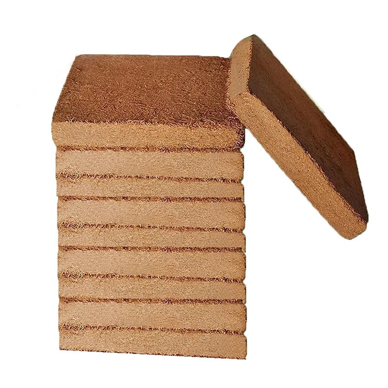 Organic Coconut Fiber For Plants, Organic Coconut Bricks, Natural Organic Compressed Coconut