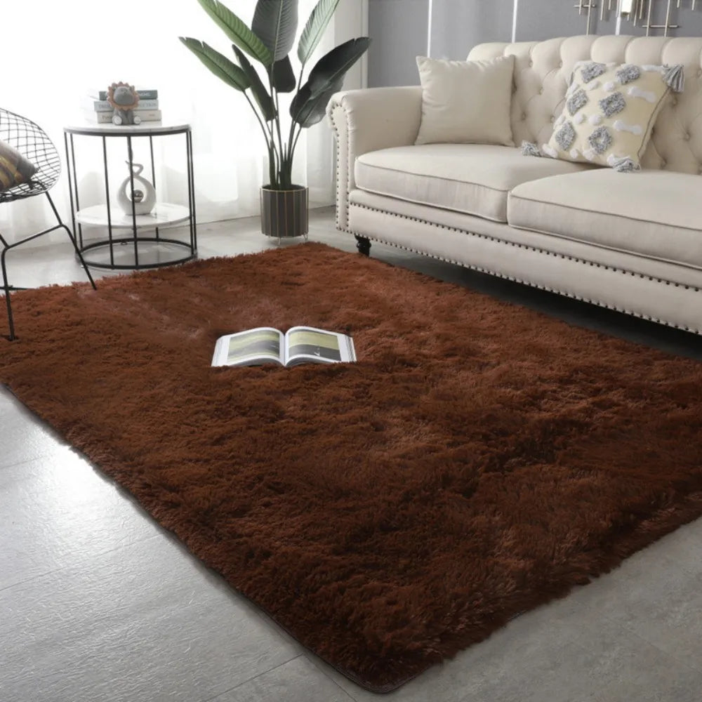 VIKAMA Rugs And Carpets For Home Living Room Fluffy Furry Big Rug Hallway Entrance Door Mats Teen Room Decoration Carpet