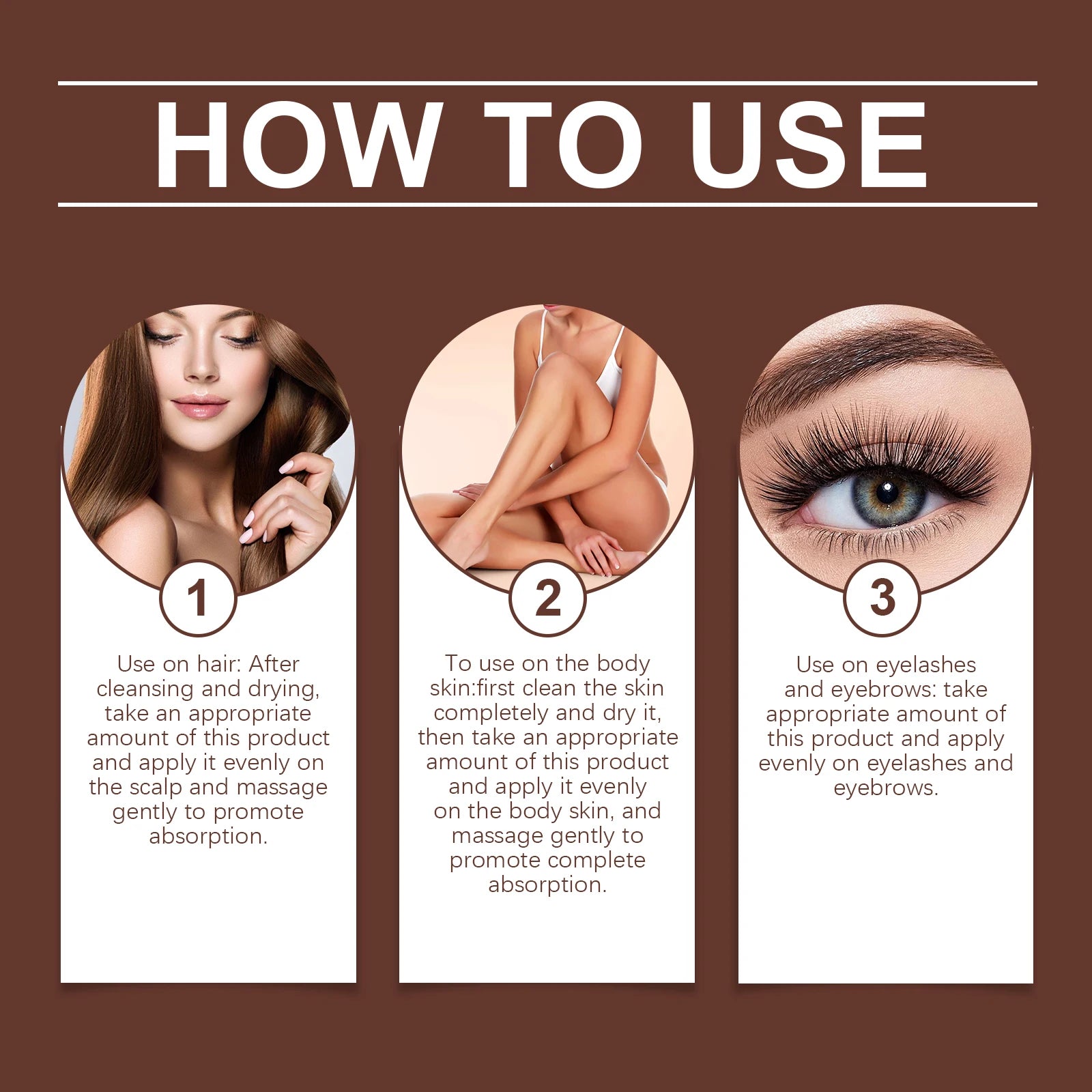 Organic Castor Oil 100ml Multi-Purpose Beauty Oil For Eyelash Eyebrow Growth Hair Growth Serum Skin Moisturizer Natural Mild