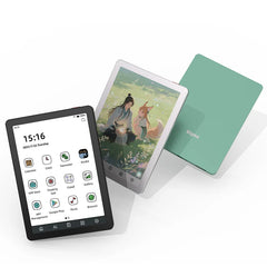 Bigme B6 ereader, 6-inch portable E-paper Ebook Reader, 300PPI 36-level front light electronic book, Android 14 with Google Play