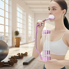 Breathing Trainer Lung Capacity Exerciser Compact Workout Device Portable Muscle Equipment For Women Athlete Adult Home Gym