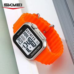 SKMEI 2269 Sport Digital Watch For Man Fashion Luxury Countdown Clock Waterproof Stopwatch 2Time Top Brand Electronic Wristwatch