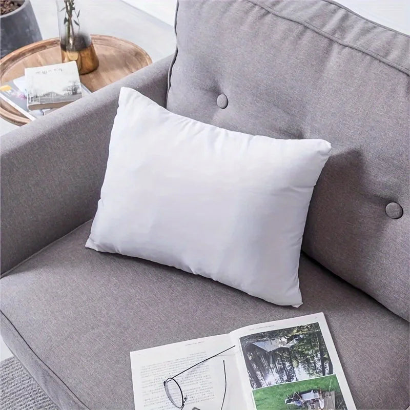 One piece set standard white high rebound pillow cushion core sofa car seat home interior decoration pillow 30x50cm