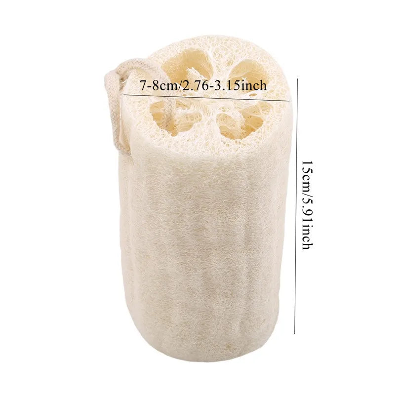 1/3pcs Organic Loofahs Loofah Spa Exfoliating Scrubber natural Luffa Body Wash Sponge Remove Dead Skin Made Soap Dishwashing