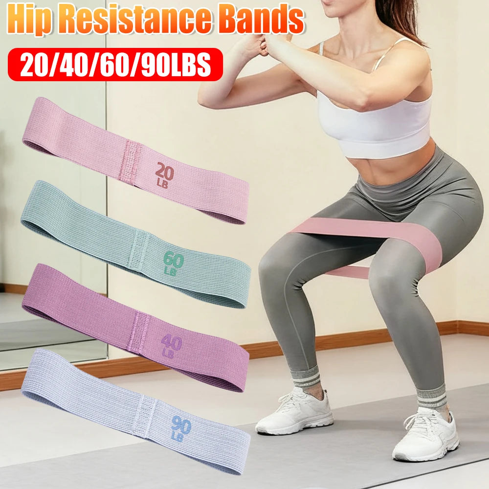 Resistance Bands for Legs and Butt Hip Glute Thigh Booty Bands Elastic Workout Bands Fitness Strips Loops Yoga Gym Equipment