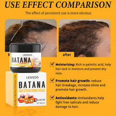 Hair Butter Cream Organic Batana Solid Oil Hair Growth Butter Hair Mask  100% Natural Moisturize Repair Increase Hair Thickness