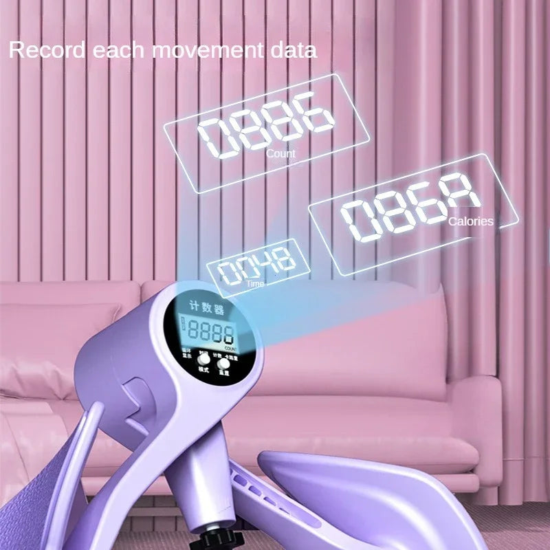 Digital counter hip training device Pelvic bottom muscle strength can be adjusted with thigh fitness equipment inside the legs