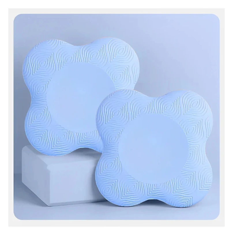 Tpe Thickened Anti Slip Yoga Kneeling Protective Pad Knee Soft Flat Support Slow Rebound Non-Slip Sports Fitness Mat Solid Elbow