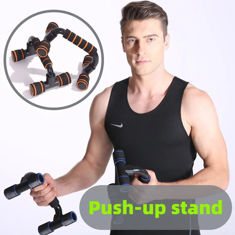 I-shaped Prone Push Support Fitness Equipment for Chest Muscle Training Home Workout Foam Push Up Stand Gym Exercise Accessories
