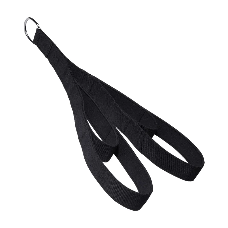 Fitness Tricep Rope Pull Down Workout Cable Attachment Strength Biceps Triceps Training Double Ended Tension Webbing