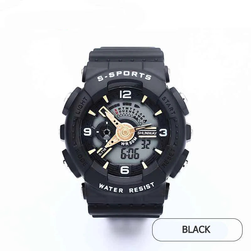 CE120 Casual and fashionable Men watch, waterproof night light display electronic watches, sports clock, gift watches for man